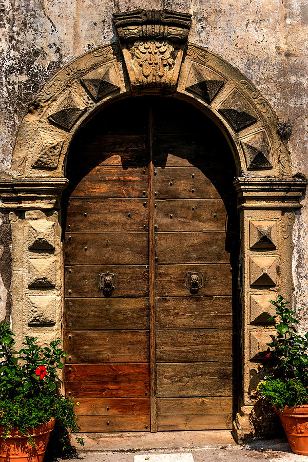 Architecture Photograph - Door Positano Italy by Xavier Cardell