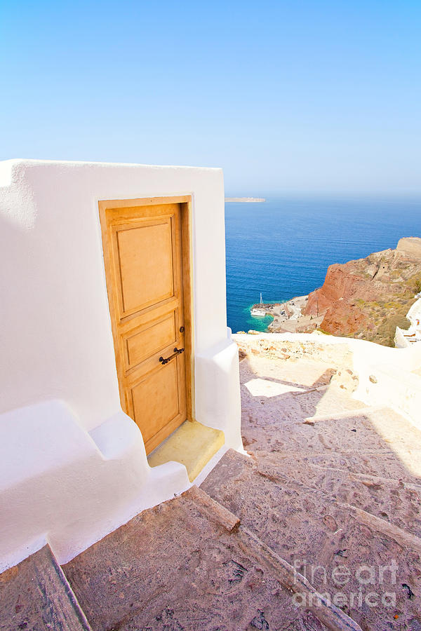 Door suddenly Photograph by Aiolos Greek Collections
