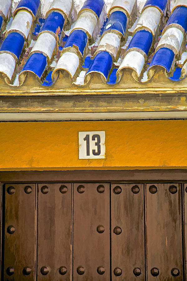Door Thirteen of Spain II Photograph by David Letts