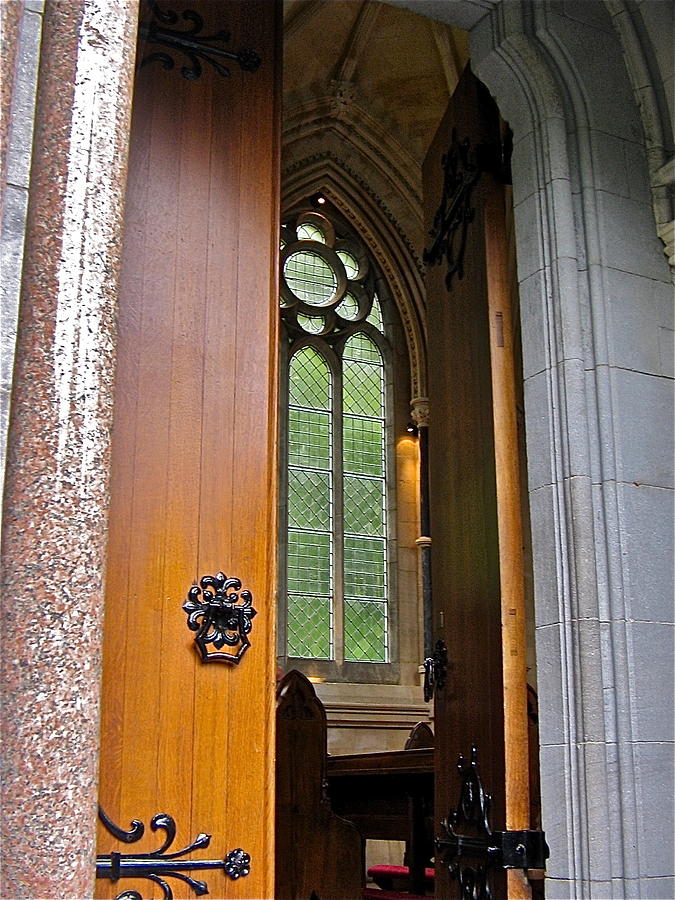 Door To Gothic Church Photograph by Denise Mazzocco