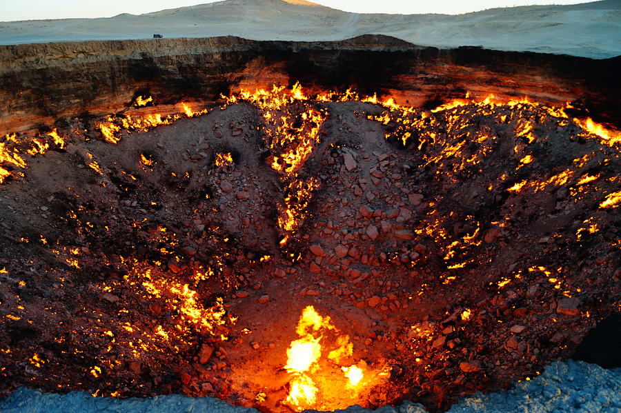 Door To Hell Photograph By Neal Mathes