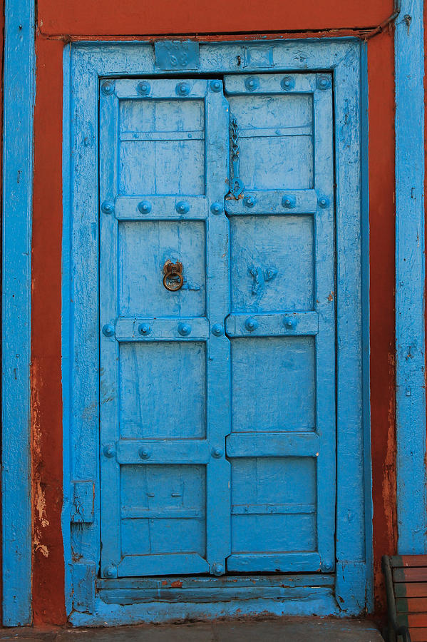 Pattern Photograph - Door to Home by Vijay Sonar