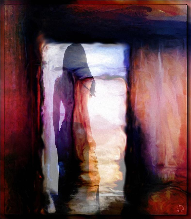 Door to inner light Digital Art by Gun Legler