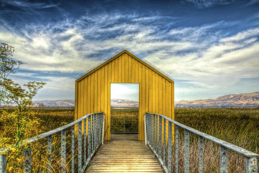 Door to the Marshlands Photograph by SC Heffner