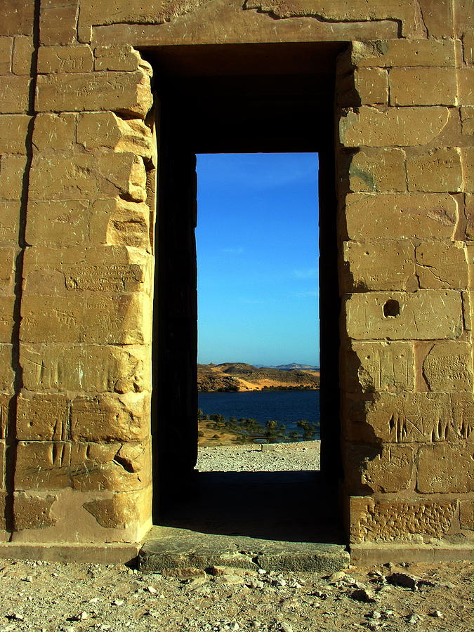 Door to the Nile Photograph by Jacqueline M Lewis