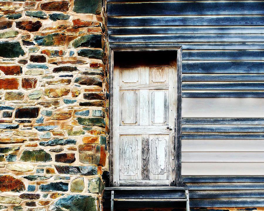 Door To The Past Photograph By Karen Ray - Fine Art America