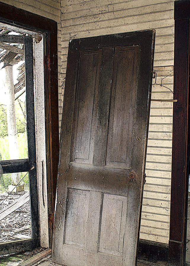 Door to the Past Photograph by TnBackroadsPhotos 