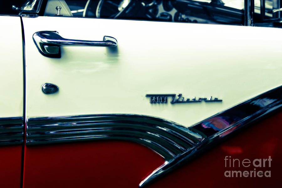 Car Photograph - Door To Victoria by Steven Digman Car Photograph - Door To Victoria by Steven Digman