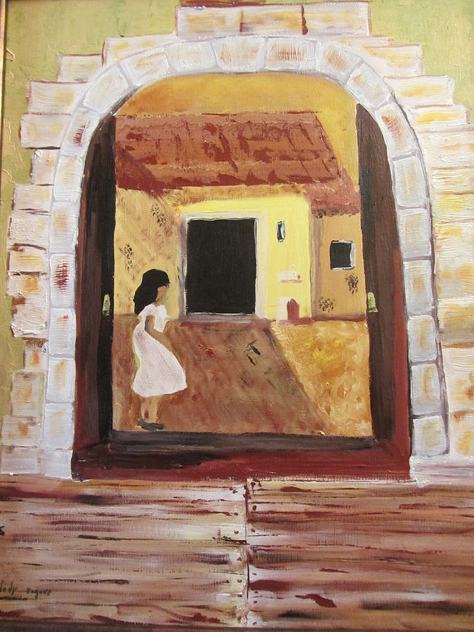 Door Within Painting by Dody Rogers