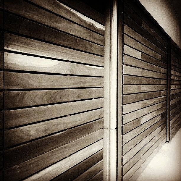 City Photograph - #door #wood #modern #perspective #depth by Joe Giampaoli
