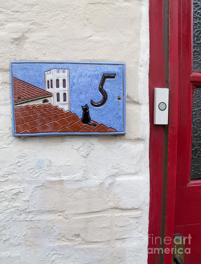 Architecture Photograph - Doorbell by Ann Horn