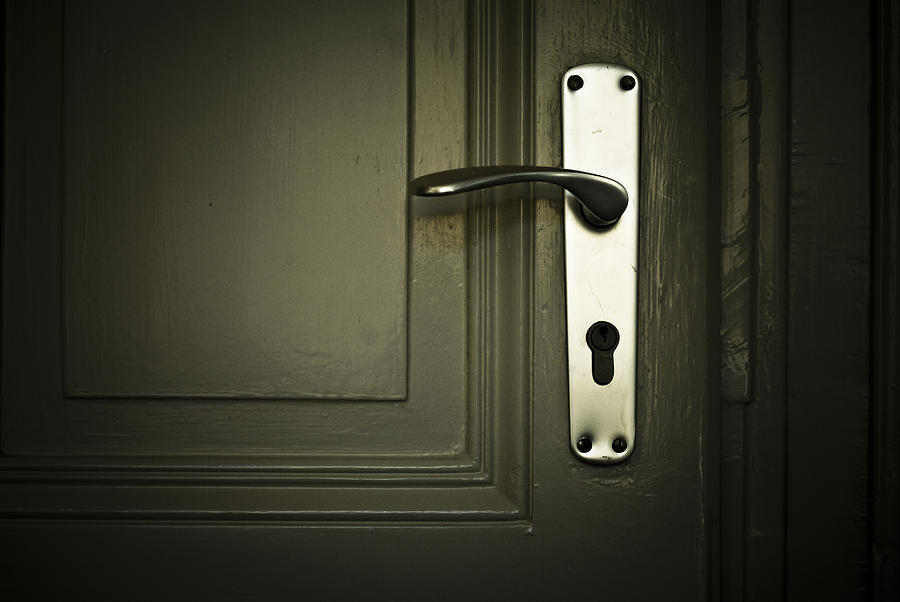 Doorknob Photograph by Thomas Lottermoser