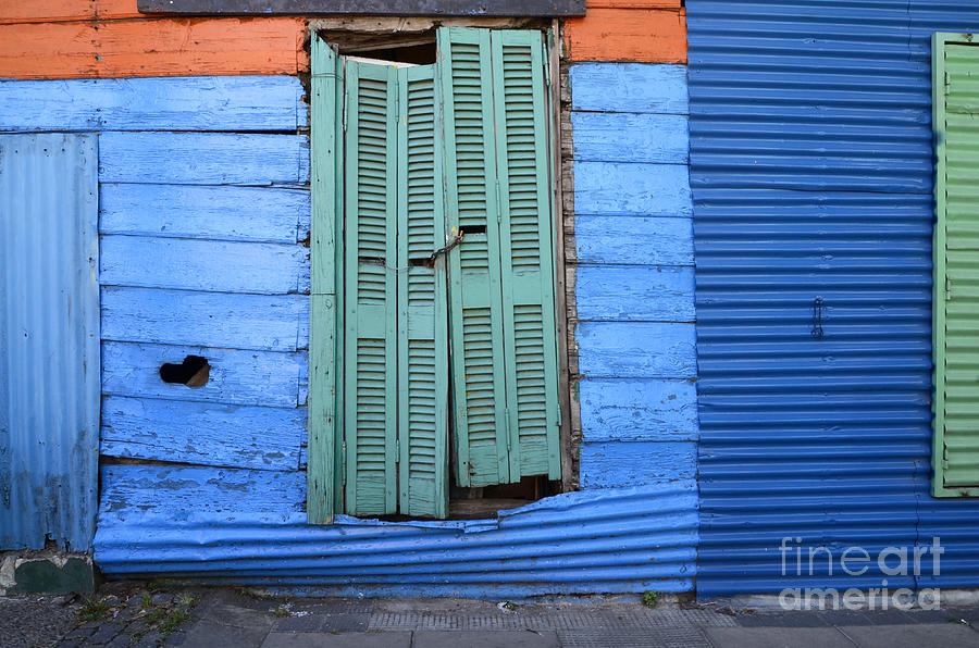 Doors and Windows Buenos Aires 1 Photograph by Bob Christopher