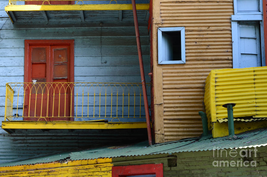 Mountain Photograph - Doors And Windows Buenos Aires 4 by Bob Christopher