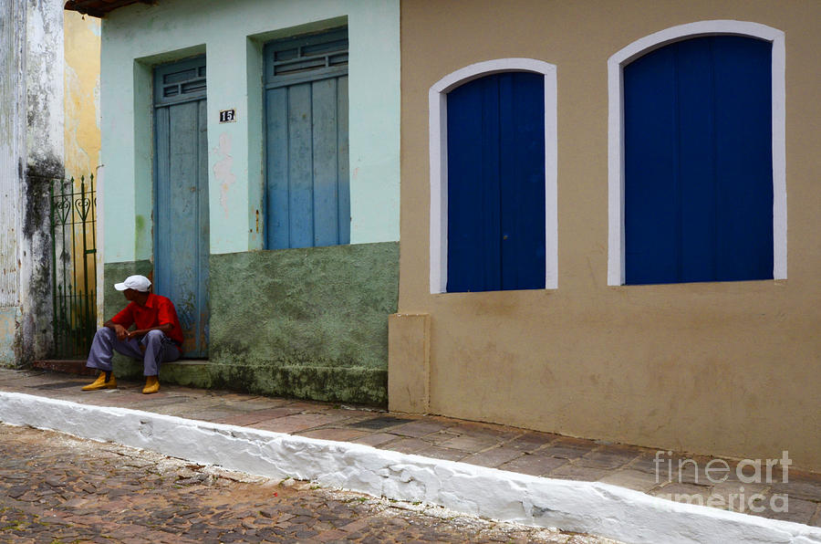 Doors and Windows Lencois Brazil 3 Photograph by Bob Christopher