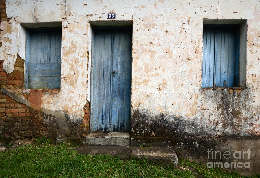 Doors And Windows Minas Gerais State Brazil 16 Photograph by Bob Christopher