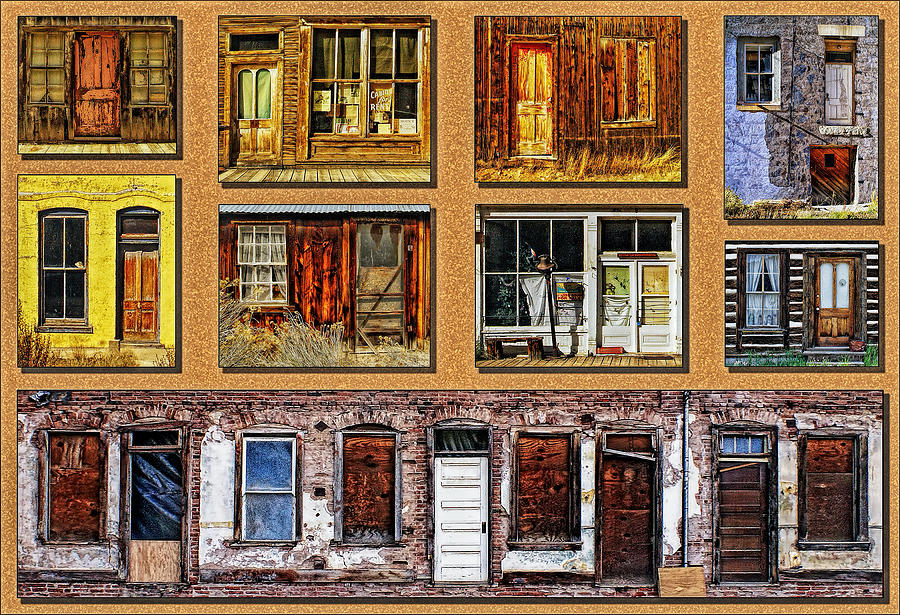 Doors and Windows Photograph by Priscilla Burgers
