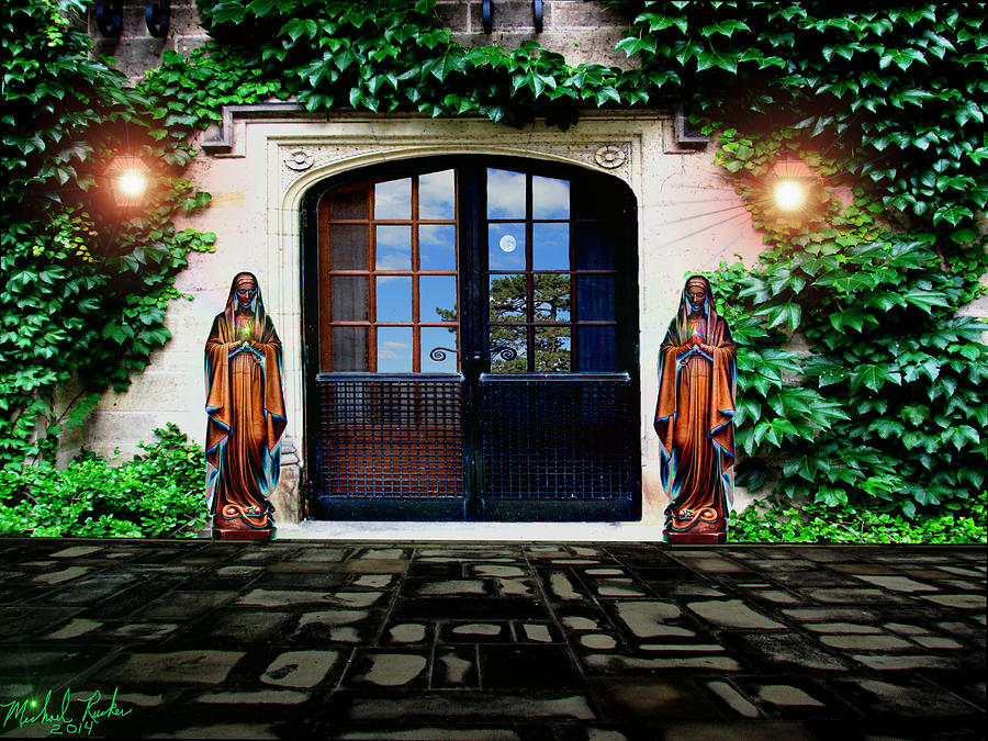 Doors of Ivy Digital Art by Michael Rucker