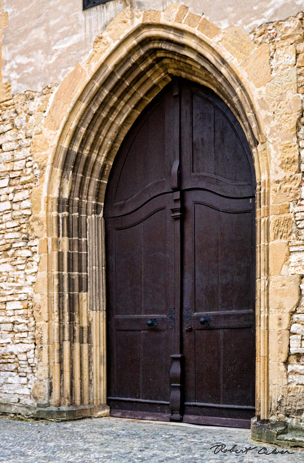 Doors of Kromeriz III Photograph by Robert Culver