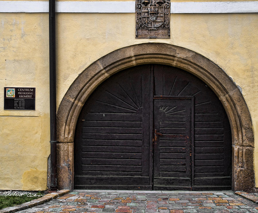 Doors of Kromeriz IV Photograph by Robert Culver