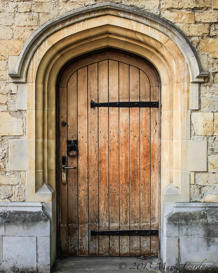 Doors of Oxford V Photograph by Marie Cardona - Fine Art America