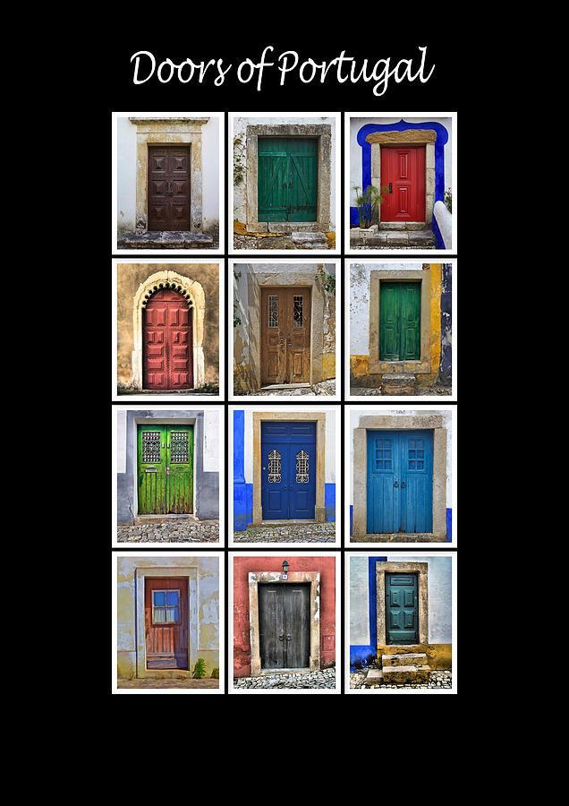 Doors of Portugal Photograph by David Letts