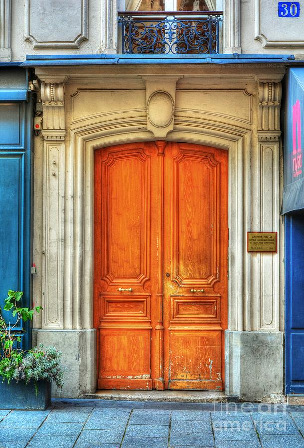 Doors Of Rue Cler 3 Photograph by Mel Steinhauer