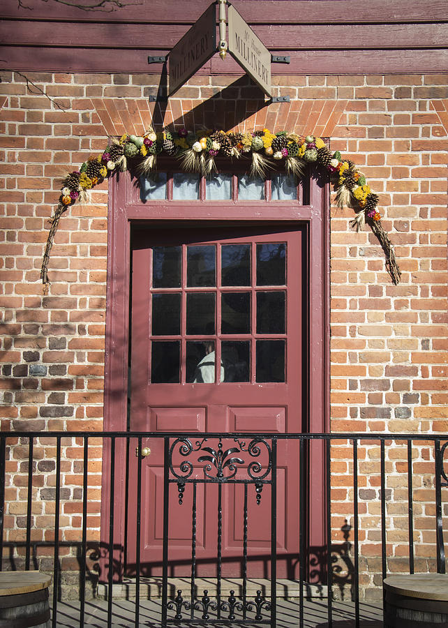 Doors of Williamsburg 06 Photograph by Teresa Mucha