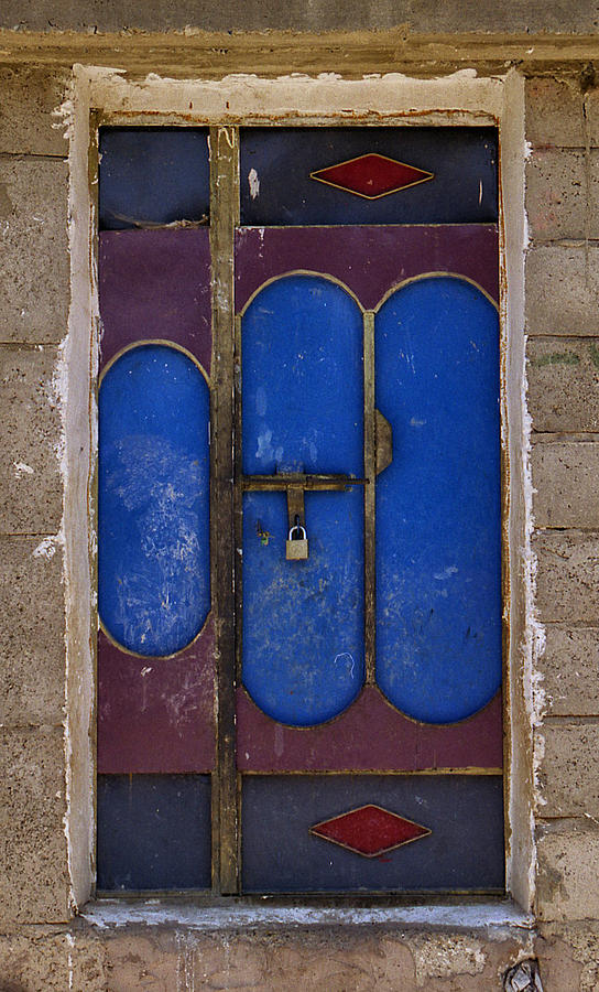 Doors of Yemen 2 Photograph by Robert Woodward