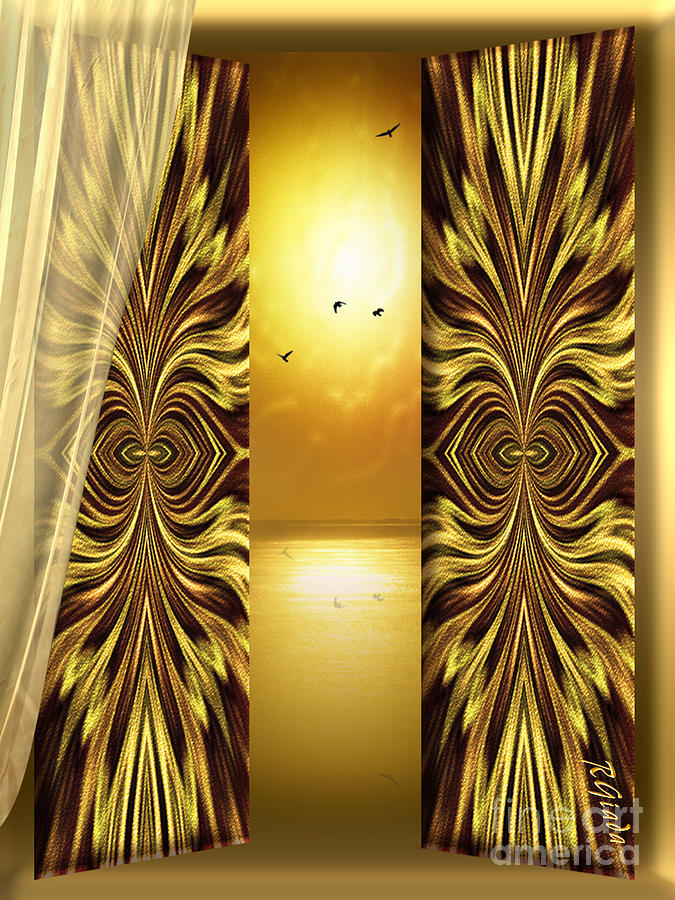 Doors to paradise - optimistic art by Giada Rossi Digital Art by Giada Rossi