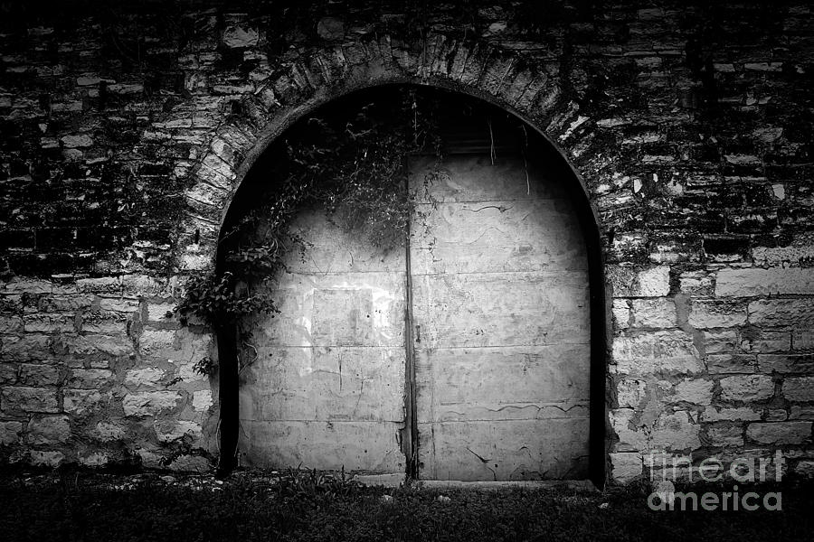 Brick Photograph - Doors to the Other Side by Trish Mistric