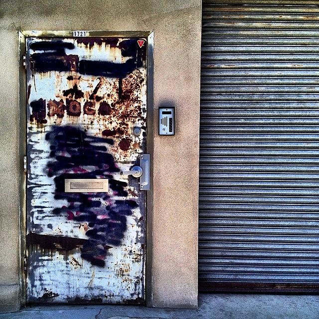 Urban Photograph - #doorsgalore #jj_doors #losangeles  #la by Lauren Dsf