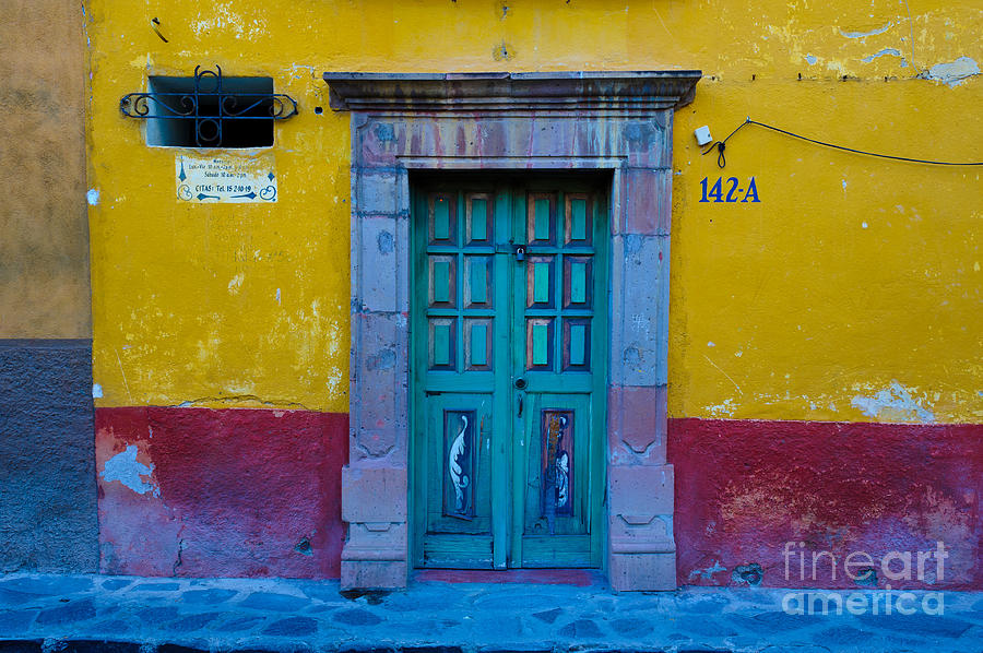 Doorway, Mexico Photograph by John Shaw