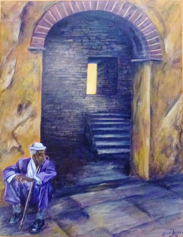 Jesus Christ Painting - Doorway of Faith by Karen Lucas
