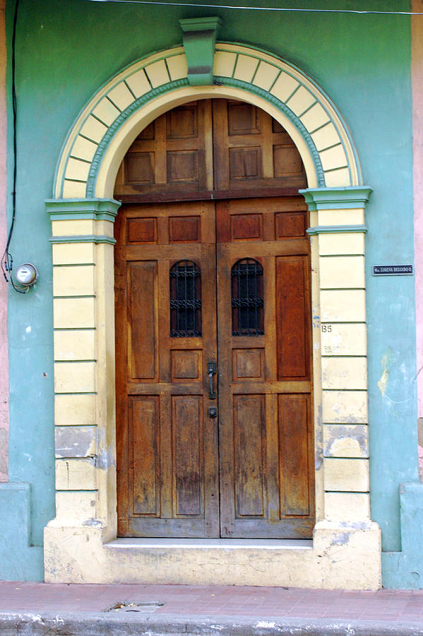 Doorway of Nicaragua 001 Photograph by David Beebe