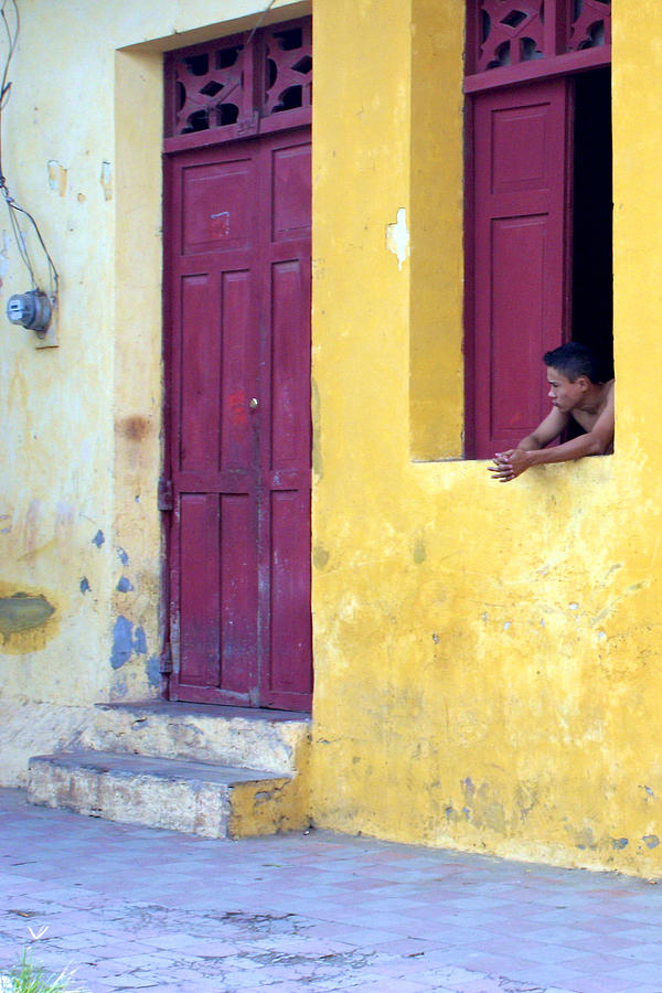 Doorway of Nicaragua 005 Photograph by David Beebe