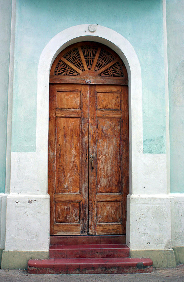 Doorway of Nicaragua 011 Photograph by David Beebe
