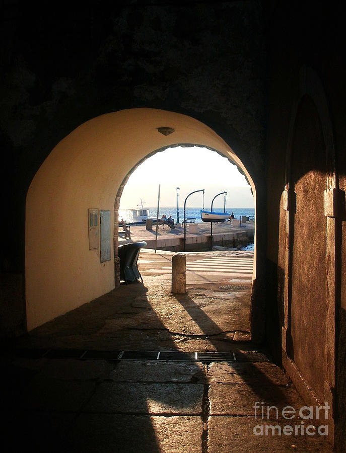 Doorway To The Sea Photograph by Nina Ficur Feenan