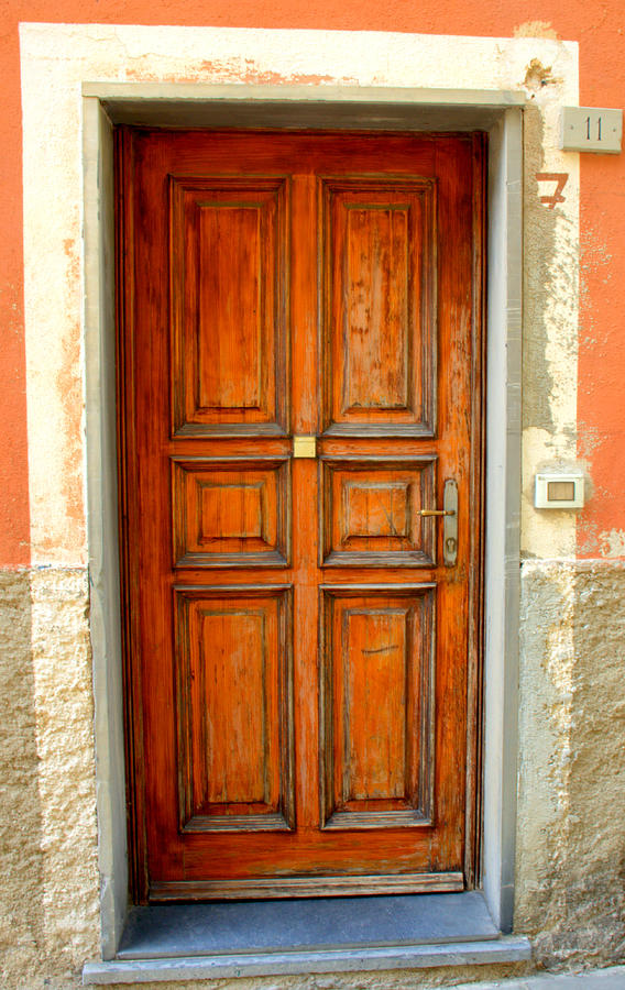 Doorway Tuscany Photograph by Caroline Stella