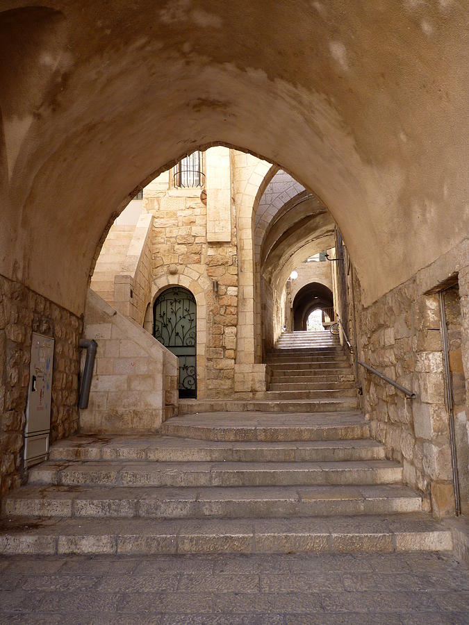 Doorways of Jerusalem Photograph by Rita Adams