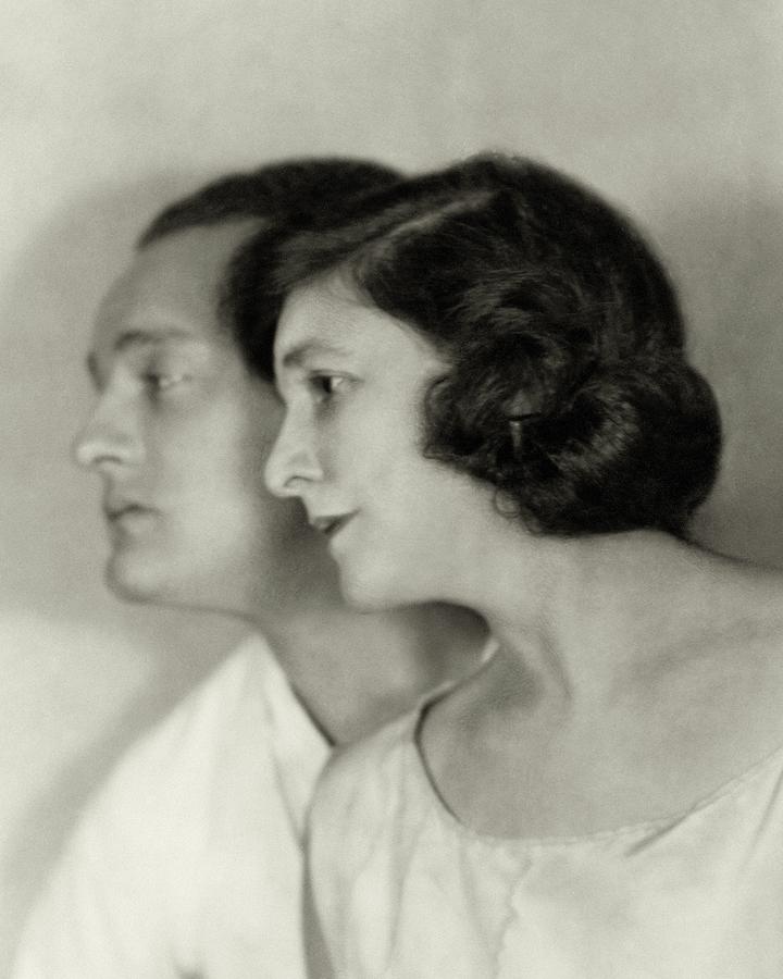 Doris Keane And Basil Sydney Photograph by Nickolas Muray
