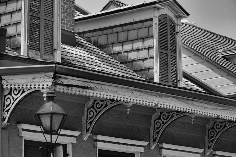 Dormers and Corbels Photograph by Nadalyn Larsen