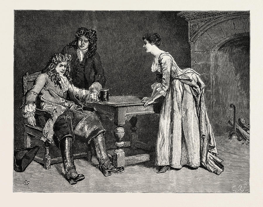 Dorothy Forster He Drained About A Quart Of Ale Drawing by English ...