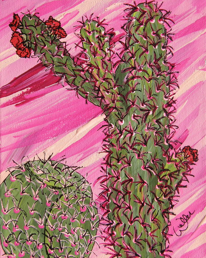 Flower Painting - Dorothy by Marcia Weller-Wenbert