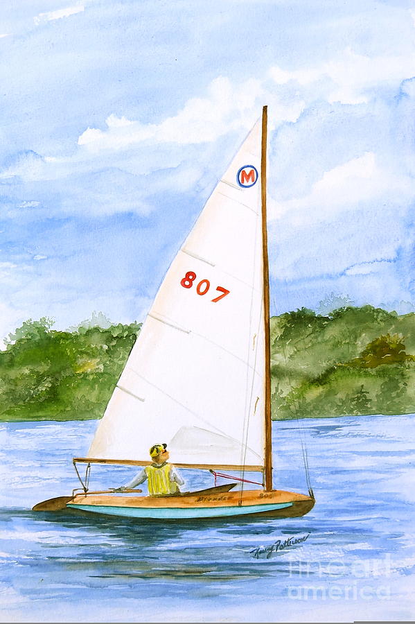 vintage moth sailboat