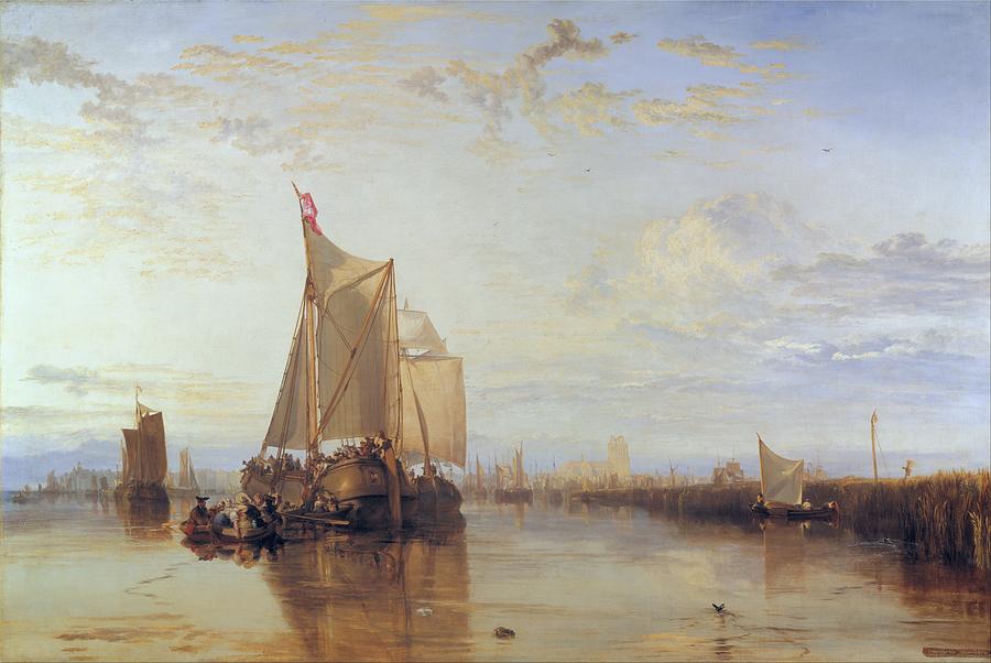 Joseph Mallord William Turner Painting - Dort or Dordrecht by JMW Turner
