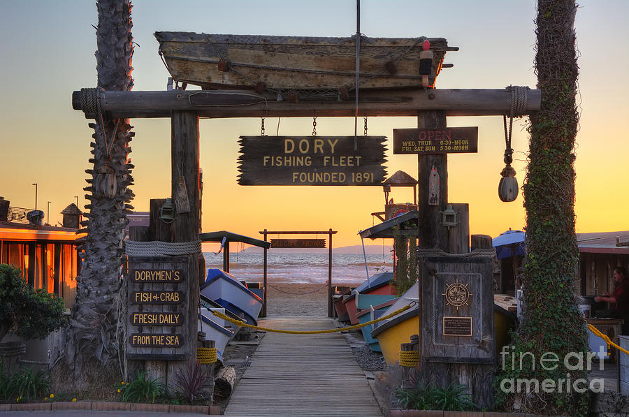 Dory Fleet Market Photograph by Eddie Yerkish