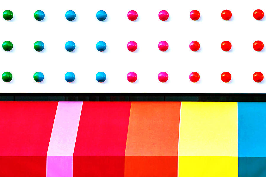 Dots and Stipes Photograph by Art Block Collections