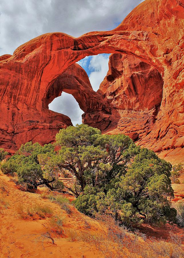 Double Arch  Photograph by Benjamin Yeager