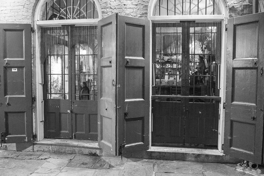 Double Doors New Orleans  Photograph by John McGraw